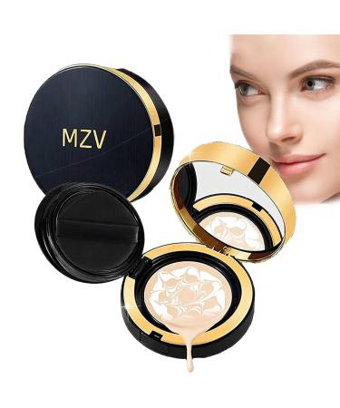 Mzv Water Bead Tricolor Atte Concealer Cushion Mzv Air Cushion Bb Cream Waterproof Foundation MZV Water Bead Tricolor Latte Concealer Cushion Mzv Concealer Cushion Cream (13#Bright White)