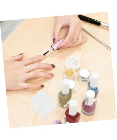 HAPINARY 2 Boxes Nail Wipes Cleaning Wipes Gel Nail Polish Travel Wipes Pads for Nail Polish Removal Gel Nail Remover Nail Polish Remover Makeup Wipes Remover Nail Remover Pads White Cotton 4.80X4.80X0.10CM White - Buy Online on GoSupps.com