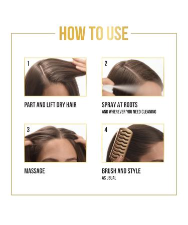 Pantene Pro-V Refresh Dry Shampoo Spray - Volumizing Cleansing Vitamin B5 for Fine & Color Treated Hair - 4.2 oz - International Shipping - Buy Online on GoSupps.com