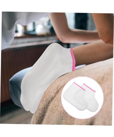 NOLITOY 2 pi ces Housses de Bain Paraffine Coton Doux pour Spa P dicure Chaussons Thermiques Confortables pour Soins Domicile et Salon - Buy Online on GoSupps.com