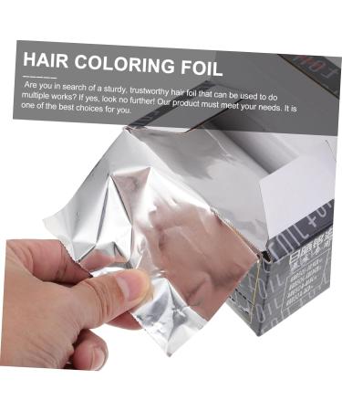 Lot De 3 Feuilles De Papier Aluminium 50m paisses Pour Coloration Et D coloration Cheveux Professionnelle Polyvalente Pour Salons De Coiffure Et Nail Art - Buy Online on GoSupps.com
