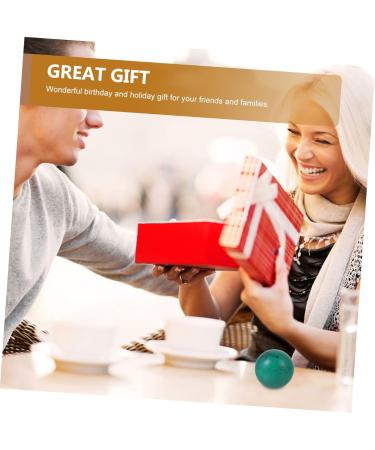 Buy Tovinanna 2st Turker Handball Balls - Chinese Massage Turquoise Gift Balls | Green Gemstone Fitness & Relaxation Baoding Wooden - Buy Online on GoSupps.com