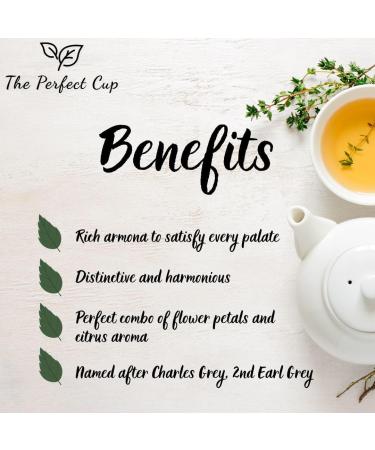 Earl Grey Black Loose Leaf Tea Bergamot Oil Resealable Pouch (100g Earl Grey BLACK) Earl Grey BLACK 100g - Buy Online on GoSupps.com