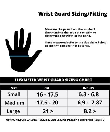 Flexmeter Double Sided Wrist Guards D3O Medium - Impact Protection for Active Users - Buy Online on GoSupps.com