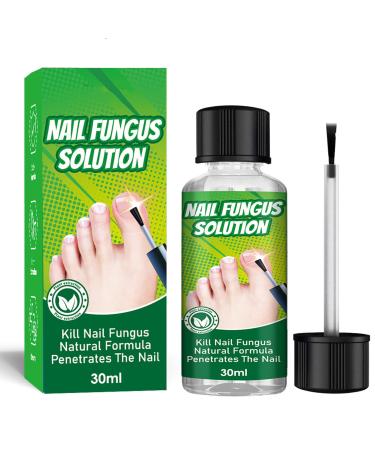Fungal Nail Treatment - Extra Strong Nail Fungus Treatment for Toenail - Fingernail Toenail Care Nail improve Kit with Brush Fix & Renew Damaged Broken -30ml