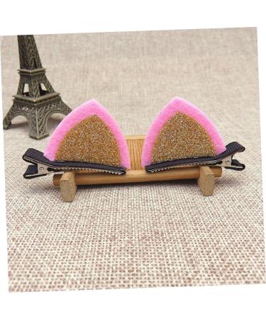 Beaupretty Accessories glitter hair clips hair barrettes for girls hair clips for kids little girl hair clips kids hair accessories hair accessories for kids sequins cat ear clip girl Kids - Buy Online on GoSupps.com