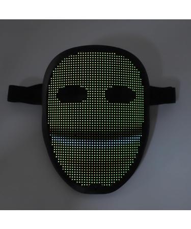 Buy Marhynchus LED Transforming Face Cover - Gesture Sensing Customizable Display 45 Dynamic & 70 Static Patterns - International Shipping Available - Buy Online on GoSupps.com