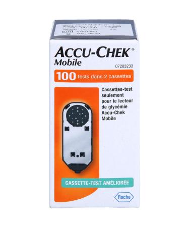 ACCU CHEK Mobile Test Cassette Plasma II 100 pcs