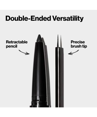 Revlon ColorStay Liquid Eyeliner & Smoky Kohl Pencil - Waterproof & Transferproof - 154 Cool as Ice - Buy Online on GoSupps.com