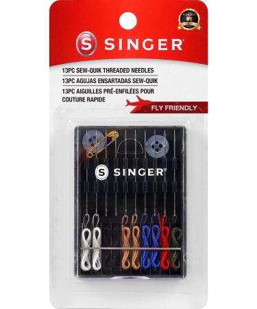 Singer Sew-Quik Threaded Hand Needle Kit - Convenient All-in-One Sewing Solution - Buy Online on GoSupps.com