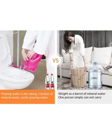 WMHYLYH Large High Blue Massage Foot Bath Shoes - Portable Foot Soak Tub for Thermal Massage and Blood Circulation Promotion - Buy Online on GoSupps.com