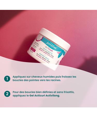 Acticurl Curl Whipped Cream - Define & Hydrate Curls with Dragon Fruit & Aloe Vera - 300 ml for Bouncy Effortless Styling - Buy Online on GoSupps.com