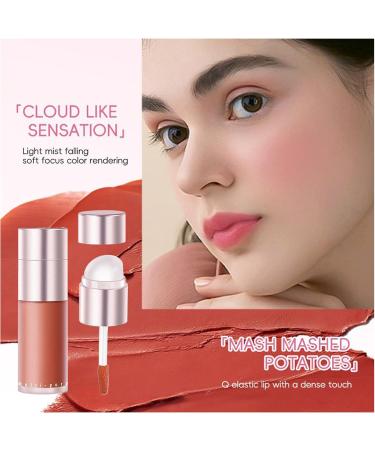 Cream Blush | Liquid Lip and Cheek Stick Eyeshadow | Long-Lasting Dual-Bulb Cosmetic for Women and Girls | Travel School Birthday Party Holiday Christmas Wedding - Buy Online on GoSupps.com
