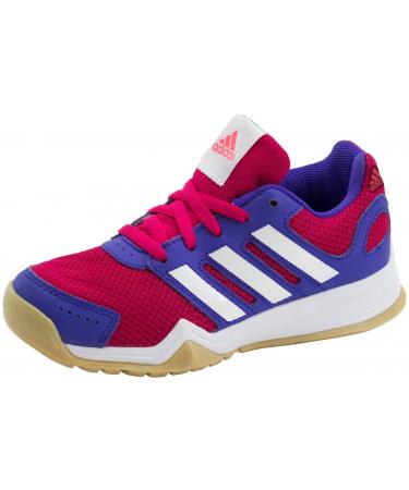 adidas Unisex Kids Interplay Road Running Shoes 36 2/3 EU Pink White Purple