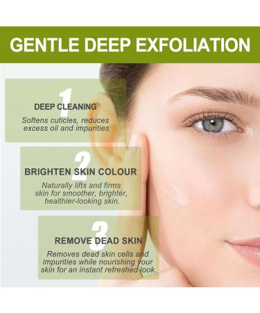 Natural Face Scrub Exfoliator Aloe Vera Facial Scrub Gel Deep Exfoliating Face Wash Exfoliating Scrub Organic Aloe Vera Face Exfoliator for Blackheads Dark Spot & Acne Clean Pore Oil Control - Buy Online on GoSupps.com