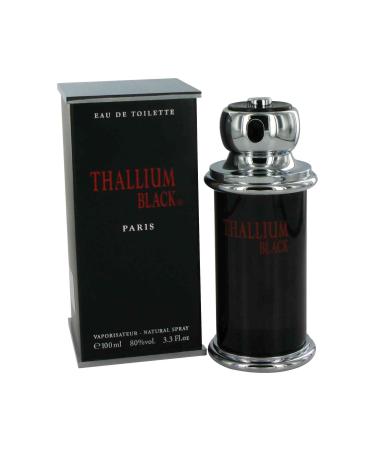 Yves De Sistelle Thallium Black By Yves De Sistelle For Men Eau Detoilette Spray 3.3 oz