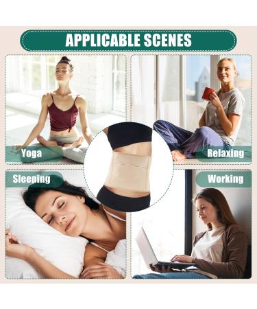 Alongen Reusable Castor Oil Pack for Waist - Adjustable Straps for Liver Detox Constipation Relief & Muscle Pain Relief - Buy Online on GoSupps.com