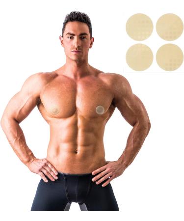 Geyoga 200 Pieces Men's Nipplecovers - Nipple Guard Tape for Chafing Relief - Disposable Nipple Pasties Set - Buy Online on GoSupps.com