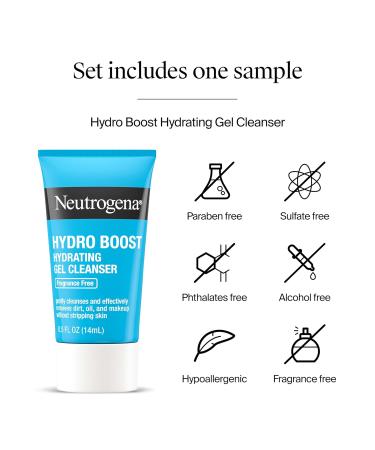 Neutrogena Rapid Wrinkle Repair Retinol Face Moisturizer Fragrance Free Anti-Aging Face Cream with Retinol & Hyaluronic Acid 1.7 oz + Trial Size Hydro Boost Facial Cleanser 0.5 fl. oz - Buy Online on GoSupps.com