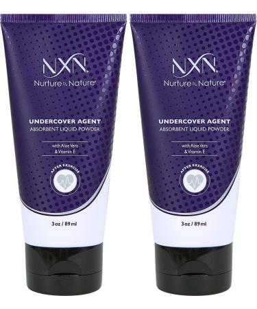 NxN Antiperspirant Liquid Powder Absorbent Lotion - Combats Sweaty Skin  Absorbs Moisture - Natural Formula 6 Oz (2)