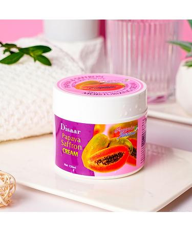Moisturizing Anti-Aging Cream with Papaya & Saffron | Restore Skin Vitality | 120ml - International Shipping Available - Buy Online on GoSupps.com