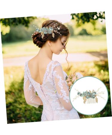 KONTONTY Bridal Hair Comb Hair Accessories for Women Retro Hair Comb Clips Hair Clips Wedding Hair Comb Wedding Combs for Hair for Bride Jewelry Vintage Bridal Hair Jasmine Pearl Mother - Buy Online on GoSupps.com