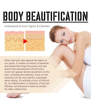  GNAUMORE Cleansing cream for acne and buttock acne acne cream for buttocks anti-pimple serum for buttocks buttock care cream smoothing cream for buttocks oil - Buy Online on GoSupps.com