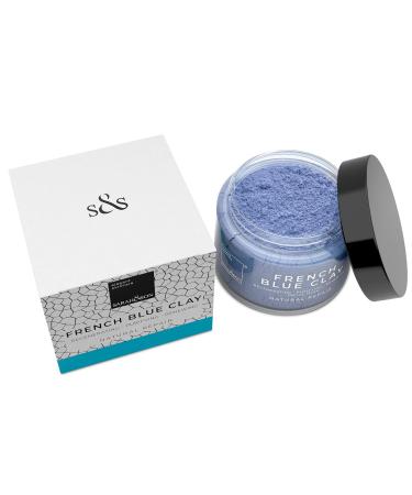 French Blue Clay Mask 50g | Clarifying Detox & Anti-Aging Facial Care | Natural Toner for All Skin Types - Buy Online on GoSupps.com