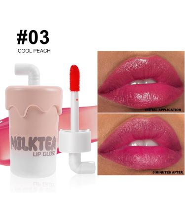 6 colors lip polish provides beautiful finish and moisturizing makeup easy to wear for daily party travel - Buy Online on GoSupps.com