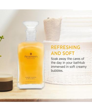 Pecksniff's Luxury Bath Soak 23.7 fl oz - Ginger Flower & Patchouli | Premium International Shipping - Buy Online on GoSupps.com