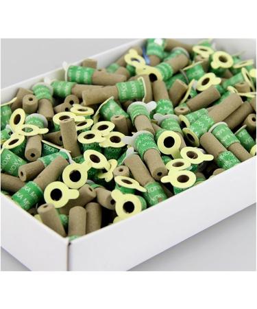 Moxa Tube 180 Pieces - Mini Moxa Tubes for Smoke-Free Moxibustion Therapy Acupuncture Points & Meridian Massage - Buy Online on GoSupps.com