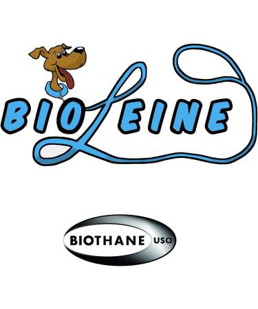 Bio-Line Light 9mm Biothane Tow Leash for Small Dogs - 3 to 25m Dirt & Water-Repellent 3m Gray - Buy Online on GoSupps.com