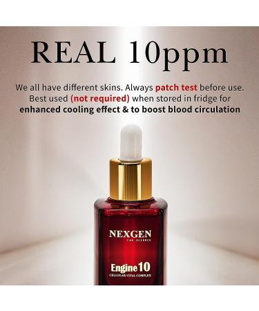 Real EGF 10 ppm Serum with Hybrid Protein 50 Peptides - Anti Aging Firming Serum for Mature, Sagging, Dehydrated Skin - Korean Skincare Solution - Buy Online on GoSupps.com