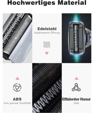 Braun Series 7 Replacement Shaver Head - Compatible with 720 720S 740S 750 760CC 765CC | Mellbree 2 70s Caller Series - Buy Online on GoSupps.com