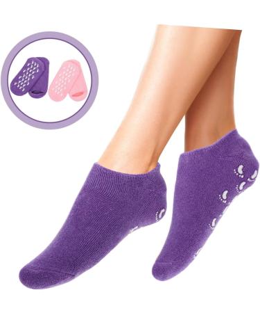 FRCOLOR 2 Pairs Gel Socks Spa Sock Heel Repair Sock Comfortable Socks Reusable Moisturising Socks Item in My Cart Foot Care Socks Foot Covers 22x10x1cm - Buy Online on GoSupps.com