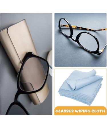 50pcs Flannel Eyeglass Cleaning Cloth - Lens Wipes for Glasses Small Wiping Cloths for Smudge-Free Vision | International Shipping Available - Buy Online on GoSupps.com