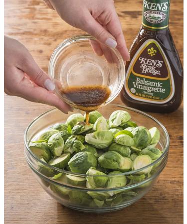Ken's Steakhouse Balsamic Vinaigrette Dressing - Gluten Free, 16 FL OZ Bottle (Pack of 2) - Buy Online on GoSupps.com