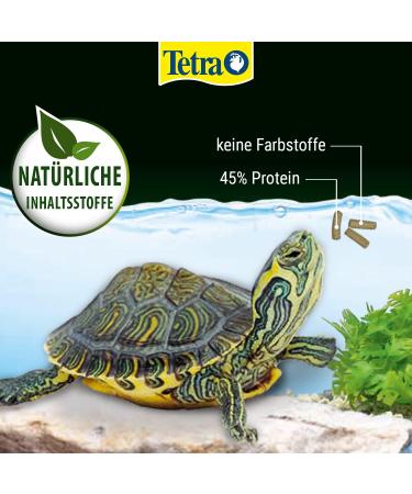 Tetra Reptomin Junior Turtle Feed - Optimal Growth Sticks for Water Turtles 250ml Pack - Buy Online on GoSupps.com