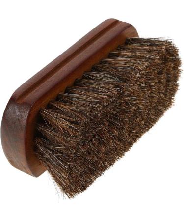 Natural Horse Hair Whisker Brush - Premium Facial Cleaning & Shaving Brush for Men | Barber Equipment Tools - Buy Online on GoSupps.com