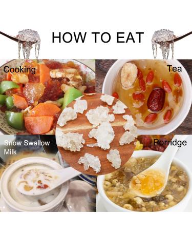 DABC OAK LAND Wild Peach Gum Snow Swallow Snow Lotus Seed (Saponified Rice) Beauty Detox and Dampness Set 100% Natural Boosting for Skin & Health Food Additives Free 8OZ each bag total 24 OZ Set In Bag-1.5 Pound - Buy Online on GoSupps.com