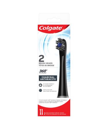 Colgate 360 Advanced Charcoal Powered Toothbrush 2 Count