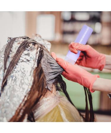 Kiperline 6-Piece Hair Oil Applicator Bottle Set | 120ml Root & Hair Dye Tools in White Purple Pink | Perfect for Precise Application - Buy Online on GoSupps.com