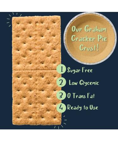 Fifty50 Foods Sugar Free Ready to Eat Graham Cracker Pie Crust  6 Ounce (Pack of 3) - Buy Online on GoSupps.com