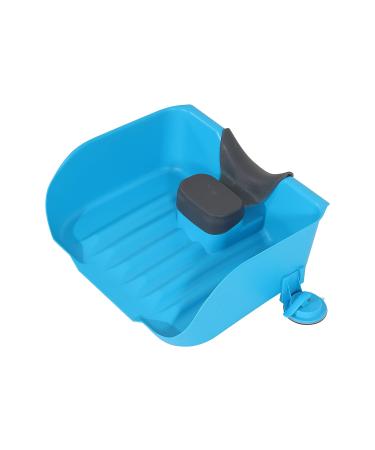 Portable Shampoo Basin for Children,the Elderly,Pregnant Woman,Friends Tear Free Hair Wash at Home(Blue)