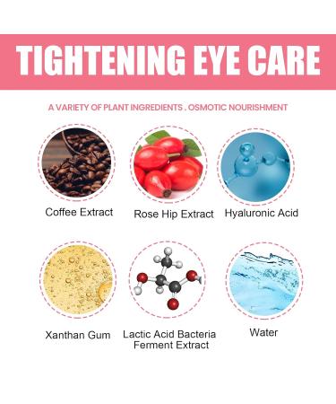 Rosehip Eye Cream Stick - Moisturizing Hydrating Reduces Dark Circles & Lines Lifts & Firms - Shop Internationally - Buy Online on GoSupps.com