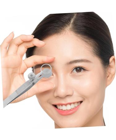 MAGICLULU Meibomian Gland Tweezer for Meibomian Gland Expressor Lash Bond Remover Metal Forcep Excessive Metal Tweezer Tool Tweezers Stainless Steel Clip Protein - Buy Online on GoSupps.com