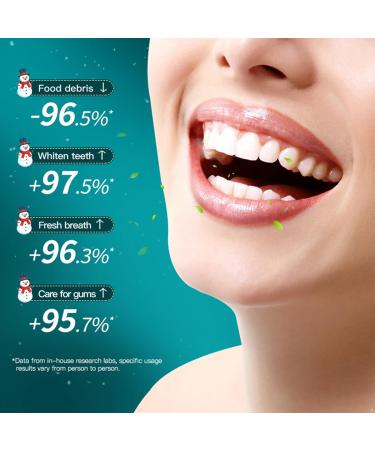 Advanced Baking Soda Toothpaste Cool Mint for Fresh Breath and Gum Care Mint One Size One Size Mint - Buy Online on GoSupps.com