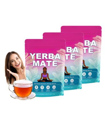 Th Yerba Mat - Soutien Digestif Naturel Regain D' nergie Et Soulagement De La Fatigue(3PC)