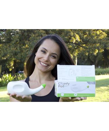 Neti Pot Sinus Rinse Bottle - Nasal Irrigation System for Congestion Relief - Saline Rinse for Adults and Kids - Sinus Infection Treatment - Buy Online on GoSupps.com