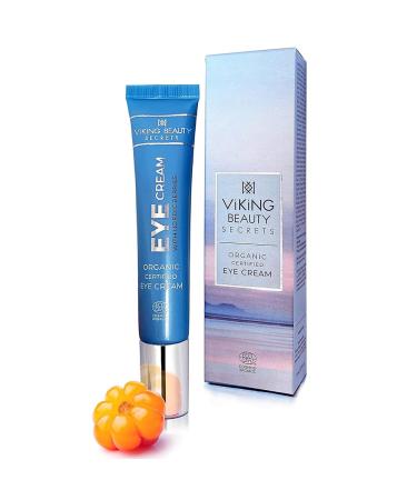 Eye Cream - Hyaluronic Acid and Nordic Berry Infused Eye Cream - Under Eye Cream for Reducing Dark Circles and Fine Lines - Hydrating Eye Cream for Daily Use